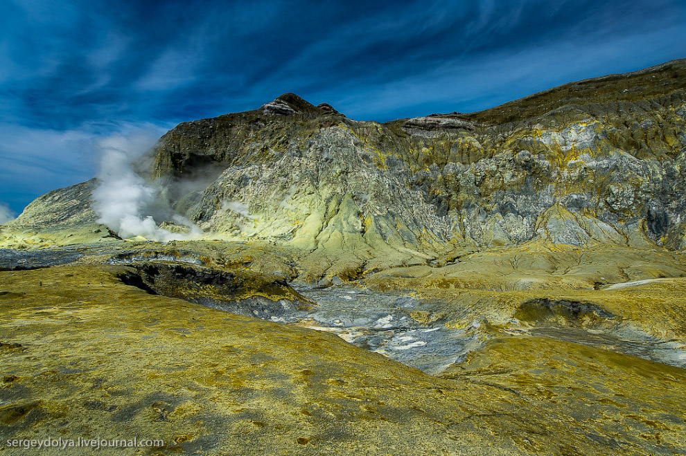 Остров Уайт — частный вулкан посреди океана
