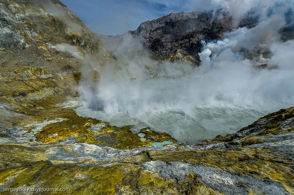Остров Уайт — частный вулкан посреди океана