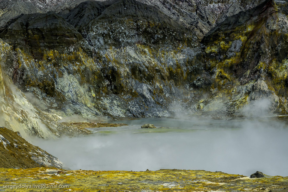 Остров Уайт — частный вулкан посреди океана