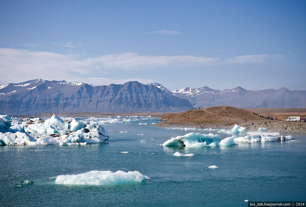 Ледниковая лагуна в Исландии
