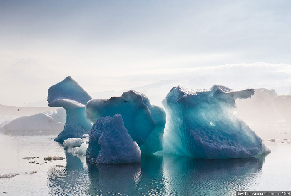 Ледниковая лагуна в Исландии