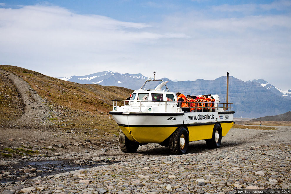 Ледниковая лагуна в Исландии