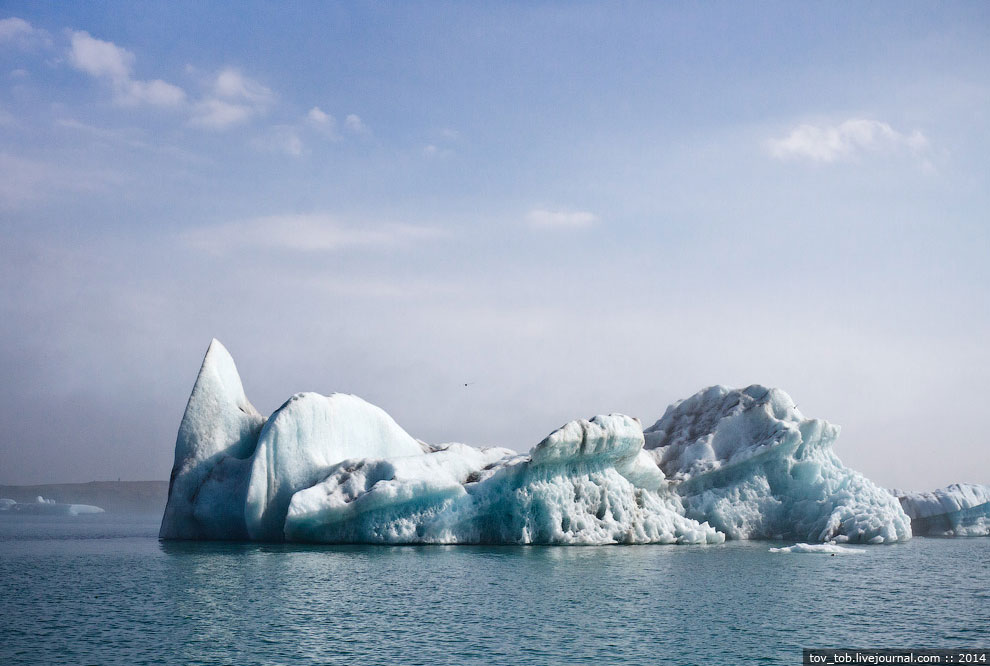 Ледниковая лагуна в Исландии