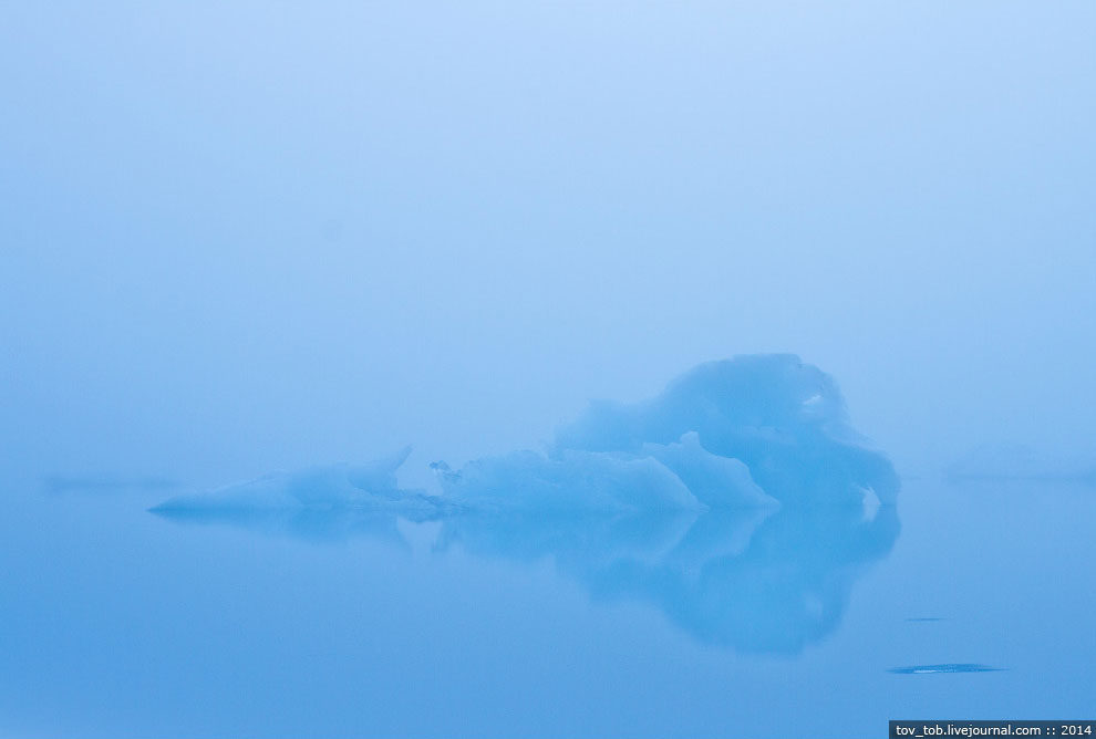 Ледниковая лагуна в Исландии