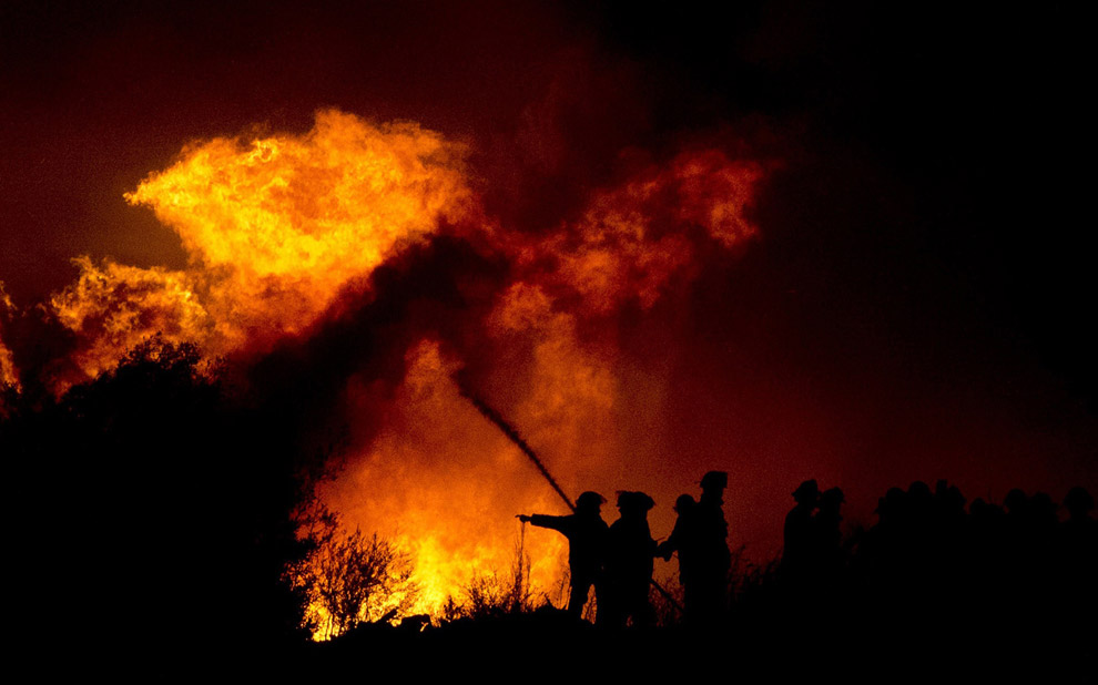 Рекордный пожар в Вальпараисо