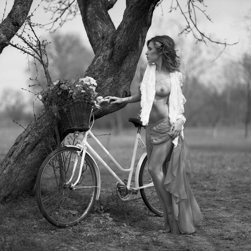 Горячие велосипедистки