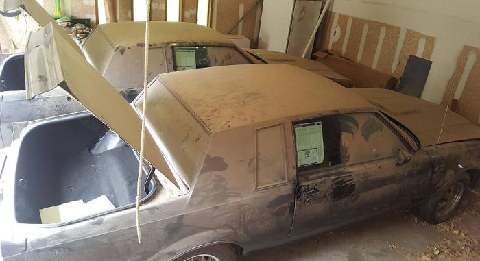 Пара автомобилей Buick Grand Nationals провела в гараже 30 лет