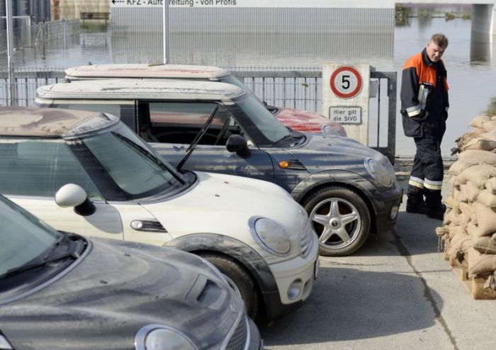 Утопленые машины в Германии