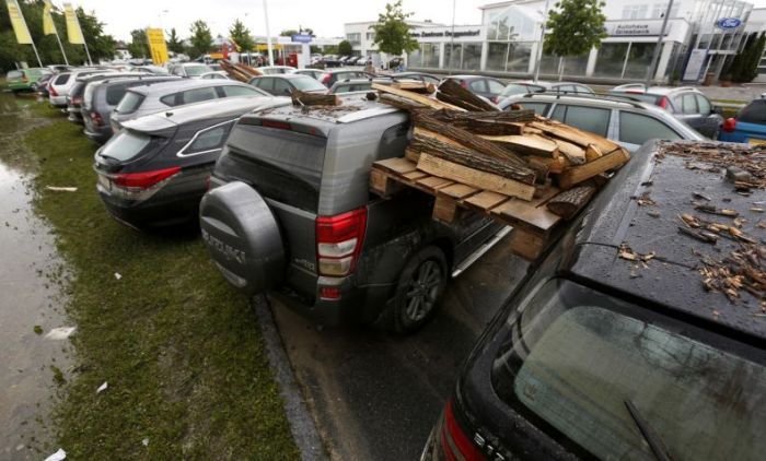 Утопленые машины в Германии