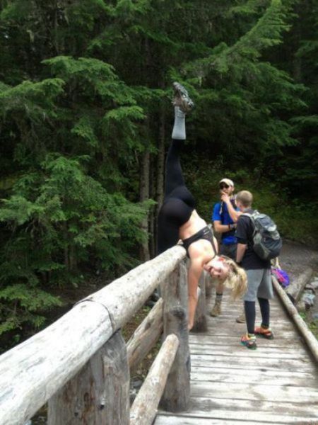 Девушки в лосинах