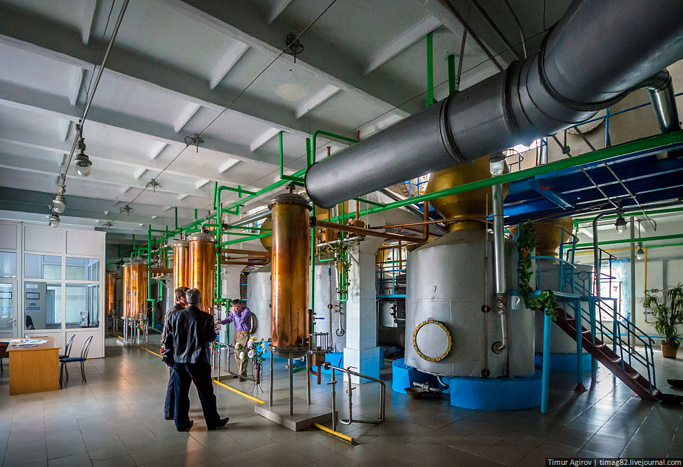 Экскурсия на Кизлярский коньячный завод