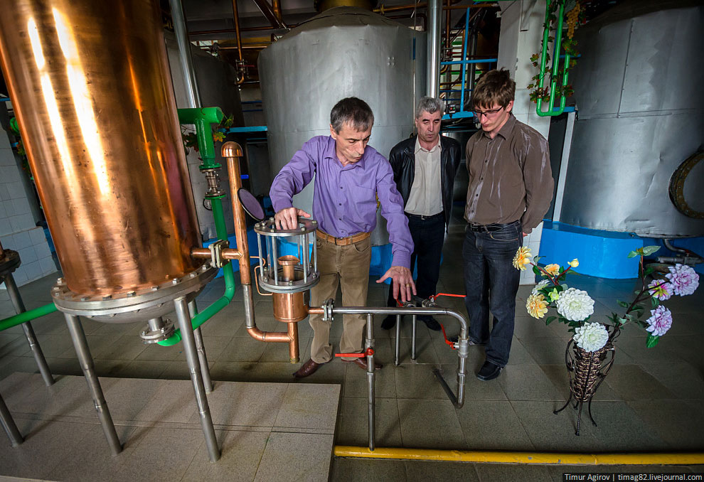 Экскурсия на Кизлярский коньячный завод