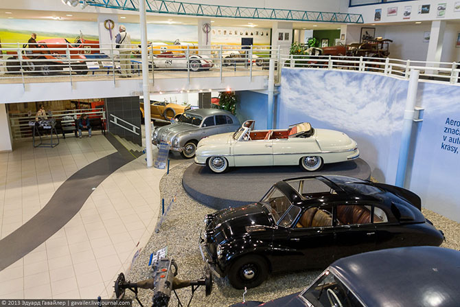 Экскурсия по музею автомобилей Татра