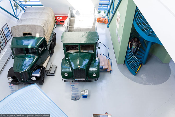 Экскурсия по музею автомобилей Татра