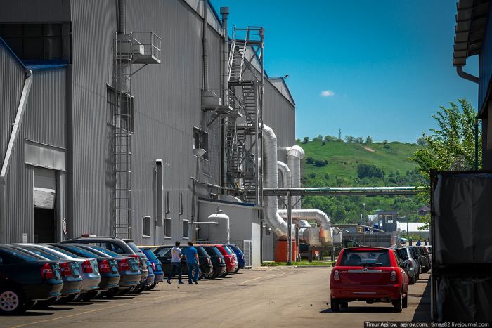 Как собирают автомобили Lifan на заводе Derways