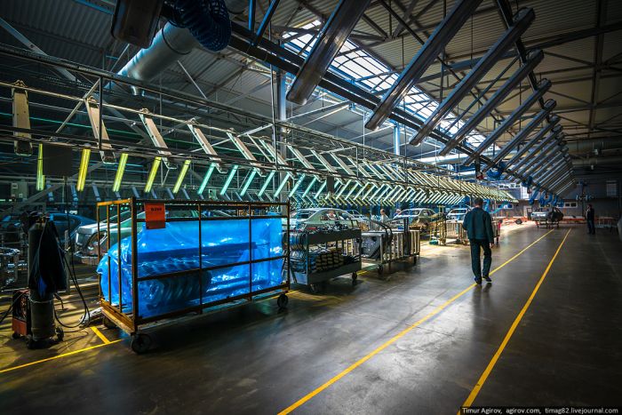 Как собирают автомобили Lifan на заводе Derways