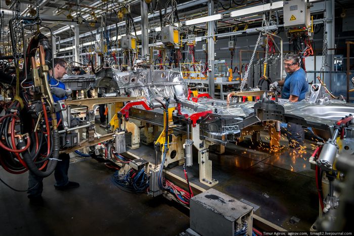 Как собирают автомобили Lifan на заводе Derways