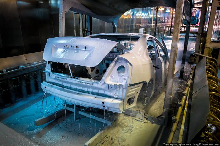 Как собирают автомобили Lifan на заводе Derways