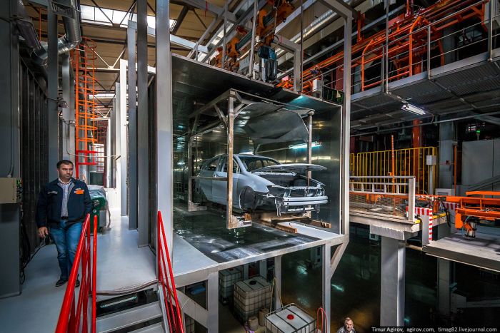 Как собирают автомобили Lifan на заводе Derways