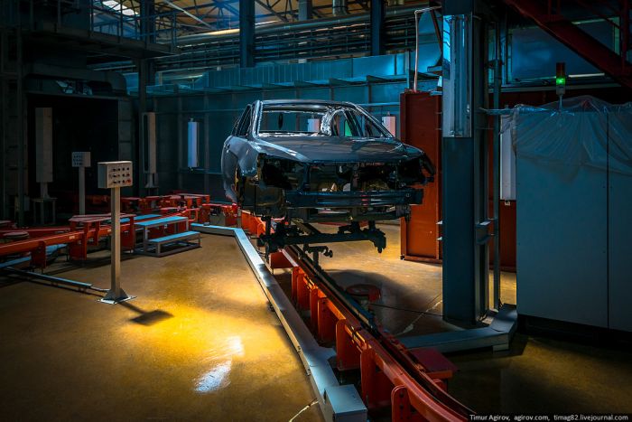 Как собирают автомобили Lifan на заводе Derways