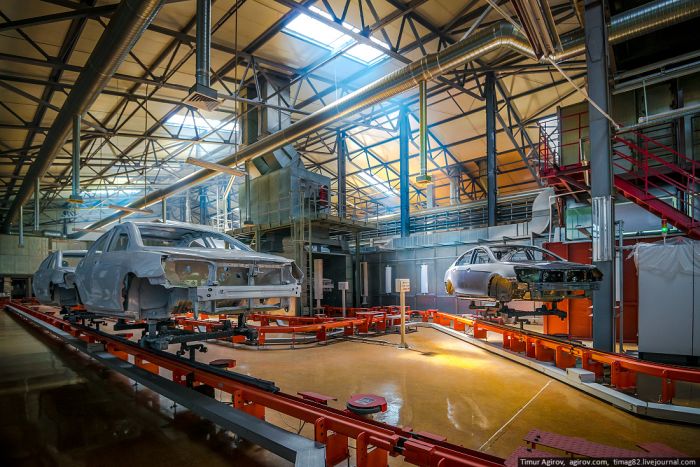 Как собирают автомобили Lifan на заводе Derways