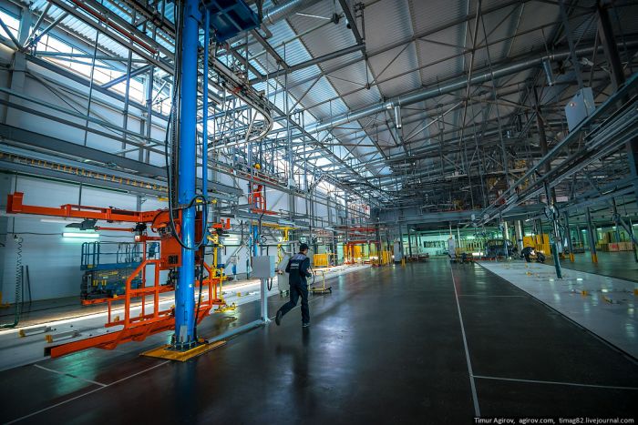 Как собирают автомобили Lifan на заводе Derways
