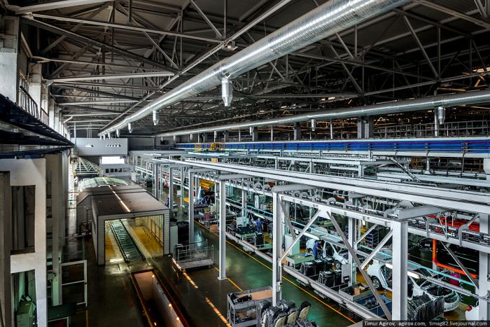 Как собирают автомобили Lifan на заводе Derways