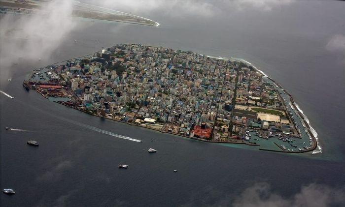 Мале - город в океане