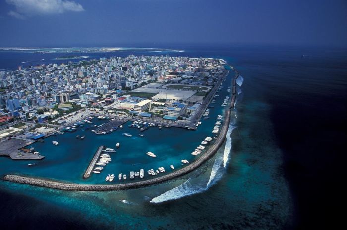 Мале - город в океане