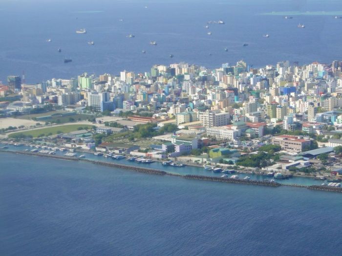 Мале - город в океане