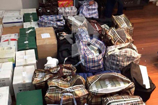 Богатства, найденные у известных коррупционеров