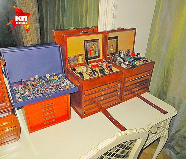 Богатства, найденные у известных коррупционеров