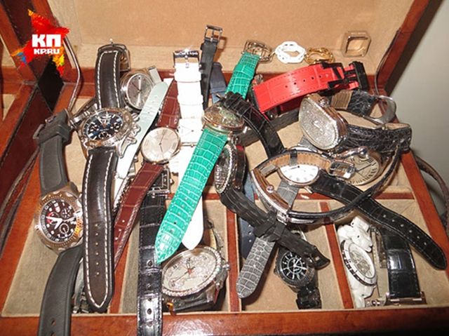 Богатства, найденные у известных коррупционеров