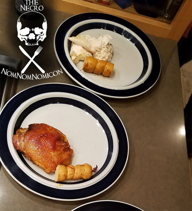 Жуткое блюдо на День благодарения