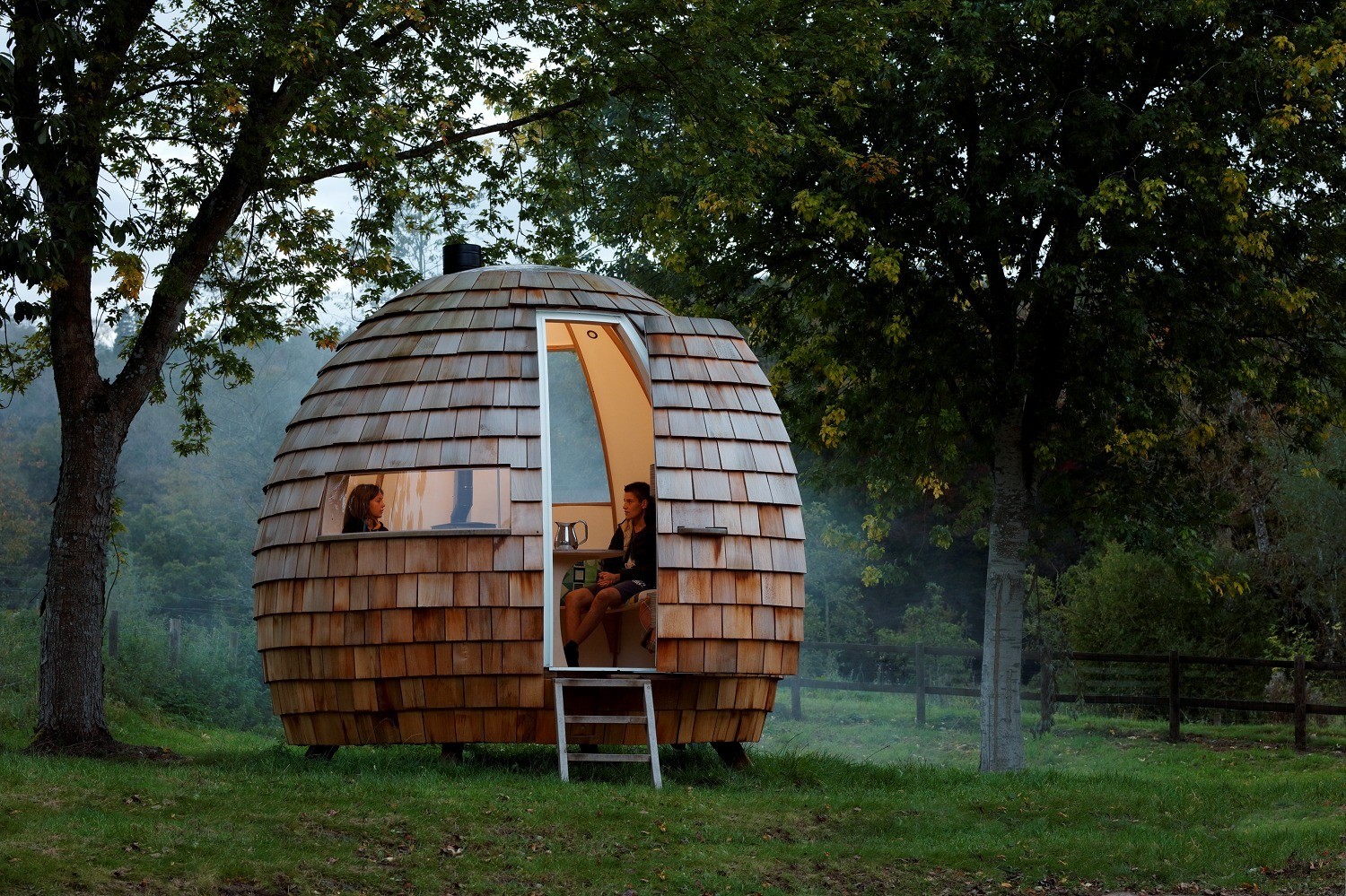 Необычный дом площадью всего 7 квадратных метров