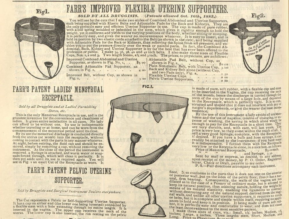 Как женщины справлялись с месячными в прошлом? P.S. Слабонервным не читать и не смотреть Как женщины справлялись с месячными в прошлом? P.S. Слабонервным не читать и не смотреть