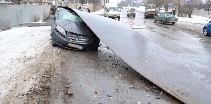 Авария на трассе (11 фото)