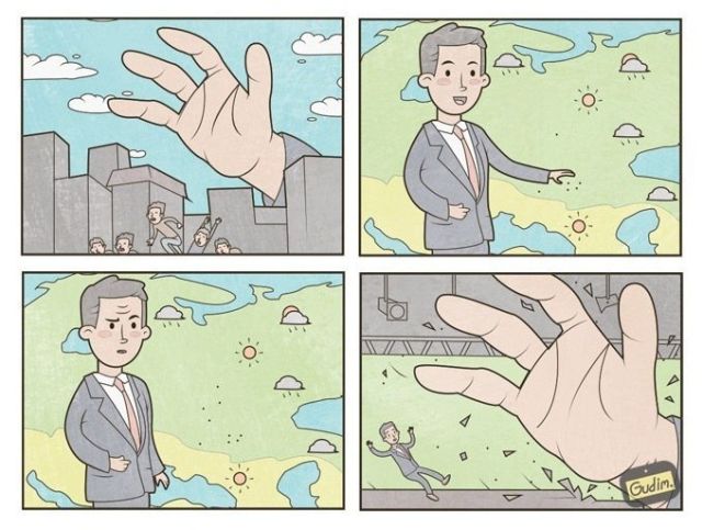 Смешные комиксы