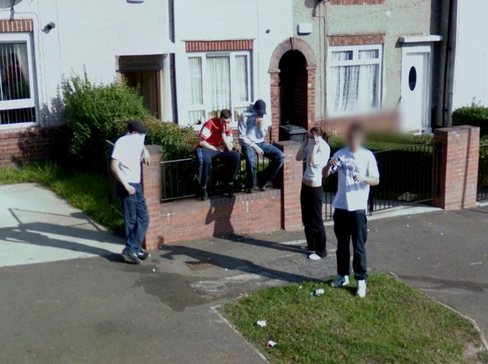 Странные фотографии с Google Street. Часть 2