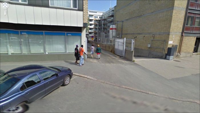 Странные фотографии с Google Street. Часть 2