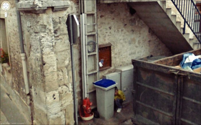Странные фотографии с Google Street. Часть 2