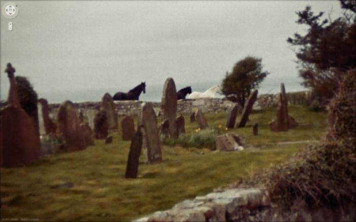 Странные фотографии с Google Street. Часть 2