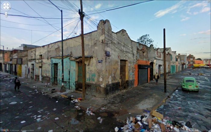 Странные фотографии с Google Street. Часть 2