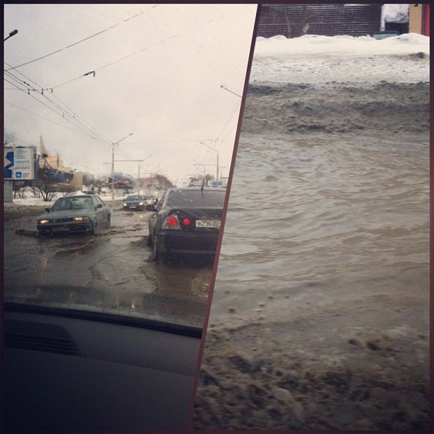 Как весна приходит в Москву (5 фото)