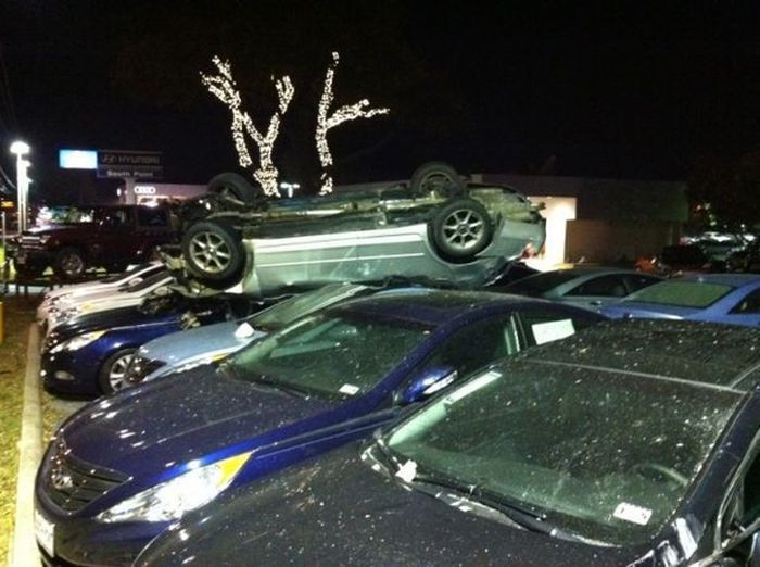 Как разбить 18 новых Hyundai на $700 тысяч (11 фото)