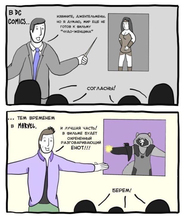 Смешные комиксы