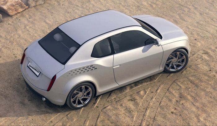 Концептуальная модель нового «Запорожца» от молодого дизайнера