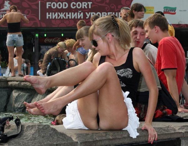 Засветы девушек