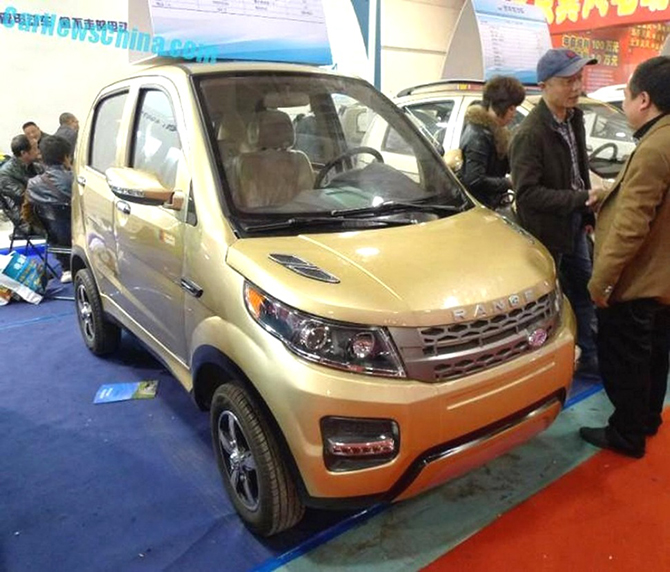 10 лучших образцов автомобильного плагиата из Китая