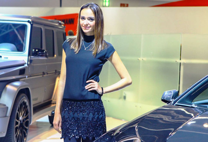 Девушки Франкфуртского автосалона 2013